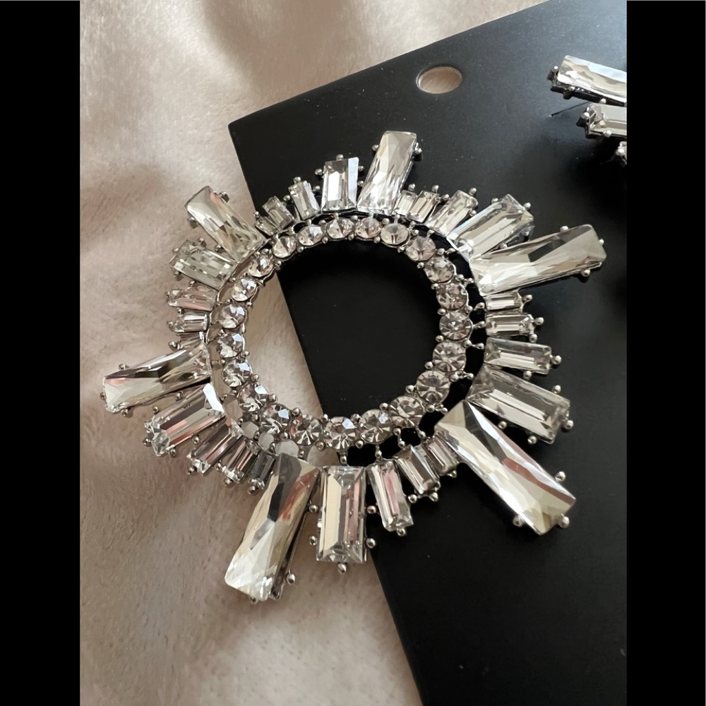 Crystal earrings - Picture 2 of 3